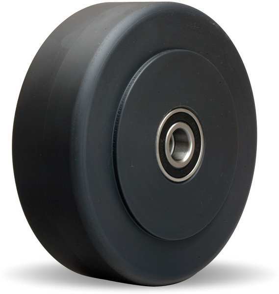 Caster Wheel, Nylon, 6 in., 2300 lb.