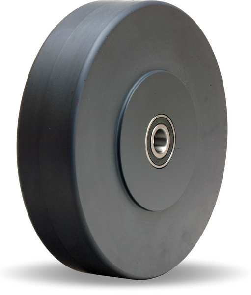 Caster Wheel, Nylon, 8 in., 2500 lb.