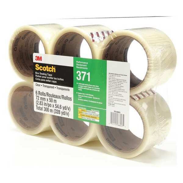 Carton Sealing Tape, 50m L, 72mm W, PK6
