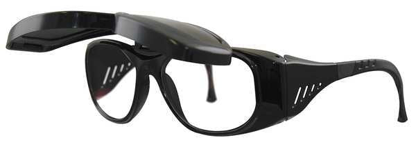 Safety Glasses, Traditional Shade 5.0 Polycarbonate Lens, Scratch-Resistant
