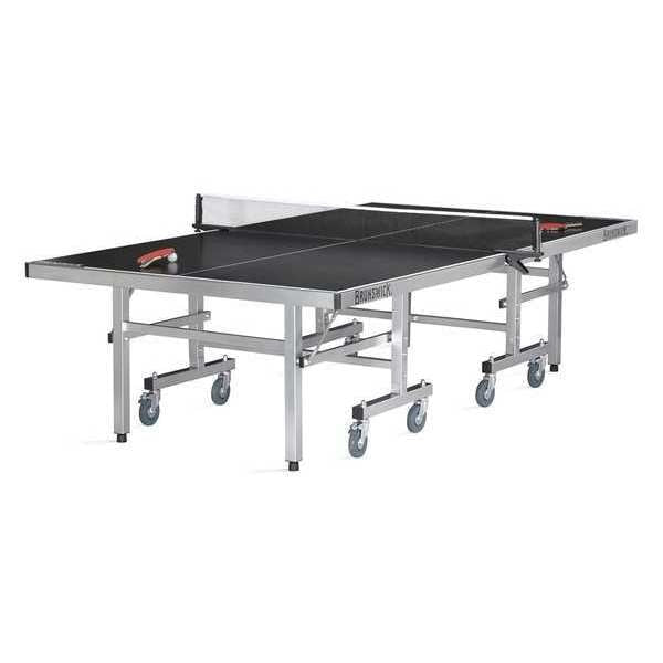Table Tennis Table, Black, Steel