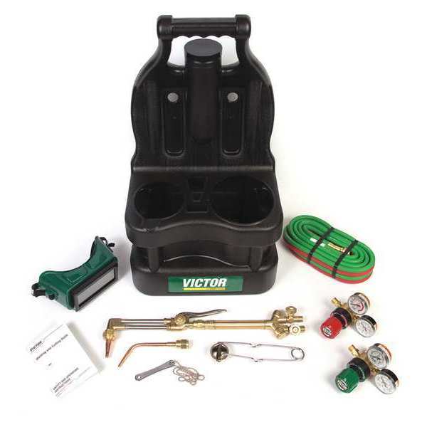 Gas Welding Outfit, G150 Series, Acetylene, Welds Up To 1/4 in