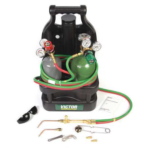 Gas Welding Outfit, G150 Series, Acetylene, Welds Up To 1/4 in