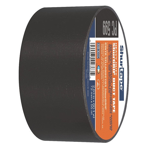 Duct Tape, 55m L, 72mm W, Black