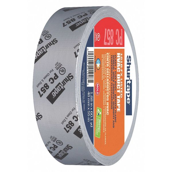 Duct Tape, 55m L, 14 mil, Silver