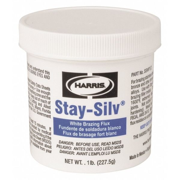 Soldering Flux, Paste, 1 lb., Plastic Jar