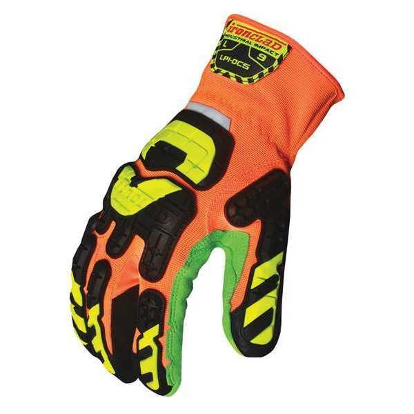 Impact Gloves, Slip On, 3XL, Gauntlet, PR