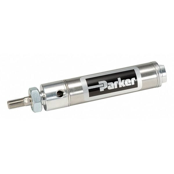 Air Cylinder, 5/16 in Bore, 2 in Stroke, Round Body Double Acting