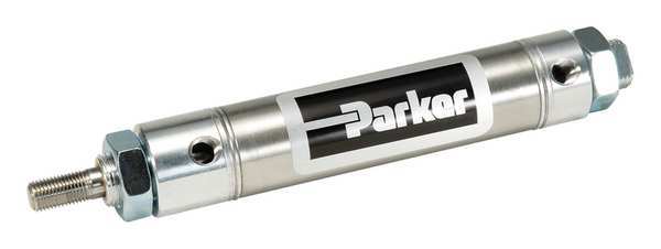 Air Cylinder, 3/4 in Bore, 5 in Stroke, Round Body Double Acting