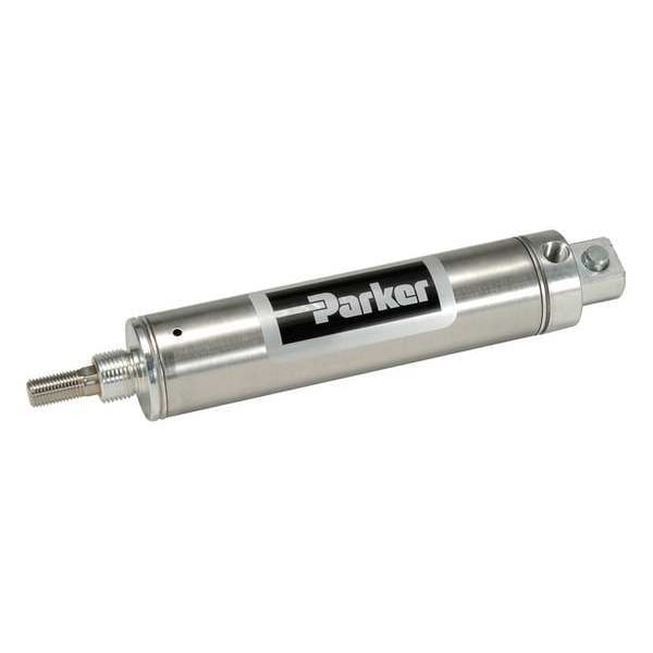 Air Cylinder, 9/16 in Bore, 2 in Stroke, Round Body Single Acting