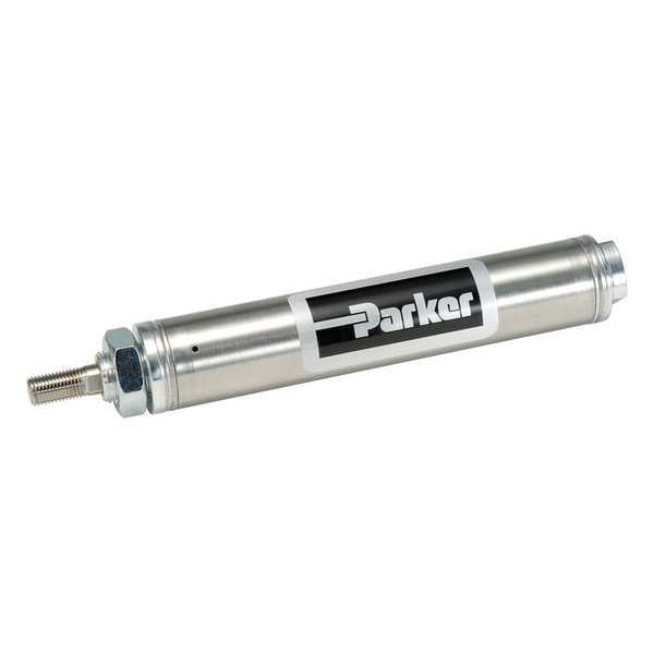 Air Cylinder, 1 1/4 in Bore, 2 in Stroke, Round Body Single Acting