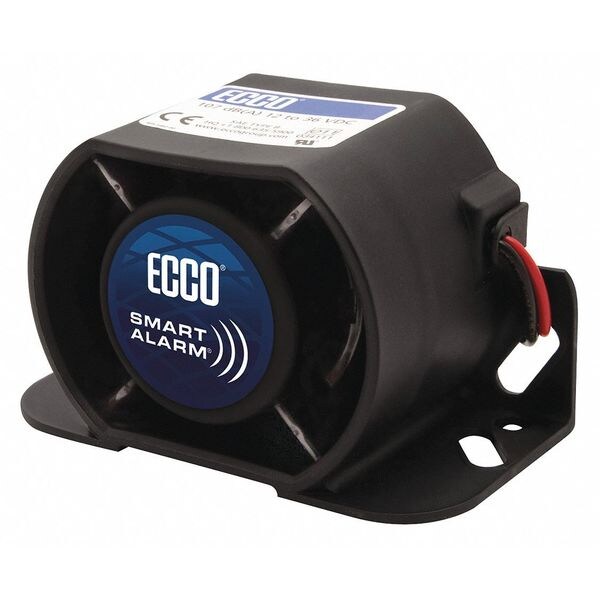 Back Up Alarm, Black, 3-7/64