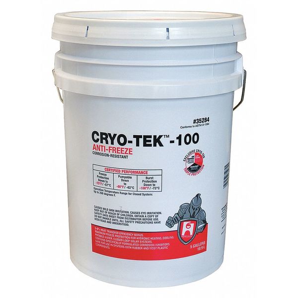Propylene Glycol, Up to 250 Degrees F, Pink, 5 gal