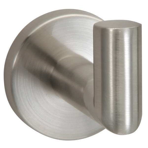 Bathroom Hook, 1 Hook, 2-7/8In D, Satin