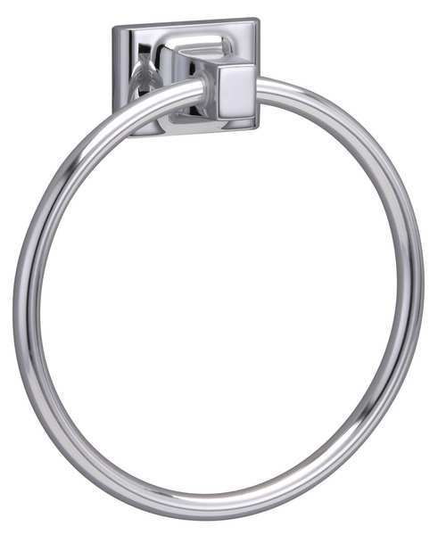 Towel Ring, Polished Chrome, Sunglow, 6 In