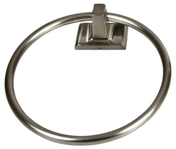 Towel Ring, Satin Nickel, Sunglow, 6-5/16In