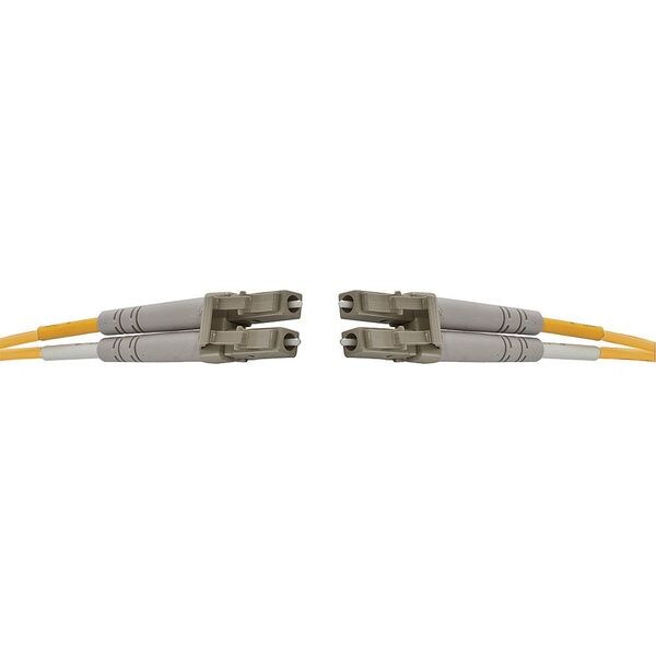 Fiber Optic Patch Cord, Yellow, 9.84 ft.
