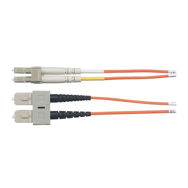 Fiber Optic Patch Cord, Orange, 16.40 ft.