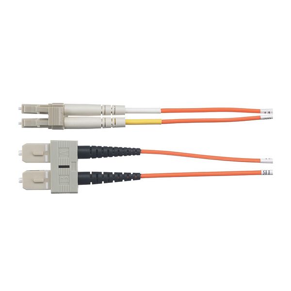 Fiber Optic Patch Cord, Orange, 3.28 ft.