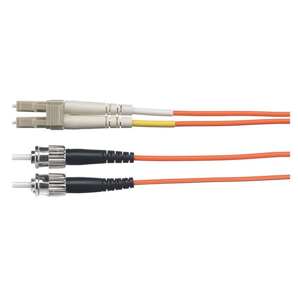 Fiber Optic Patch Cord, Yellow, 6.56 ft.
