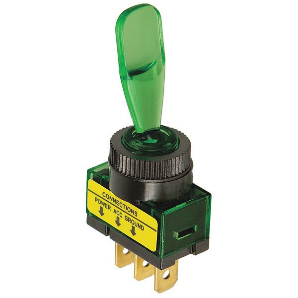 Toggle Switch, SPST, 1-1/2