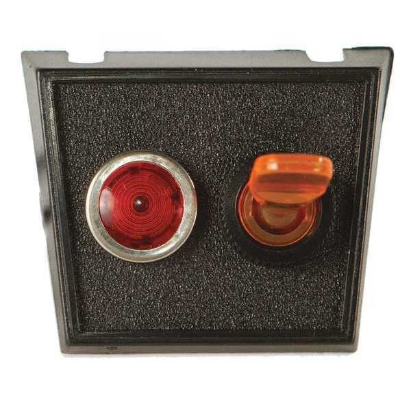 Toggle Switch, SPST, Red