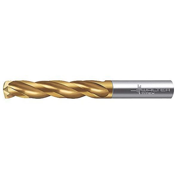 Screw Machine Drill Bit, 13/64 in Size, 150  Degrees Point Angle, Carbide, Spiral Flute