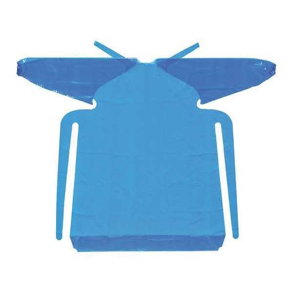 Gown, Blue, Necktie, 45