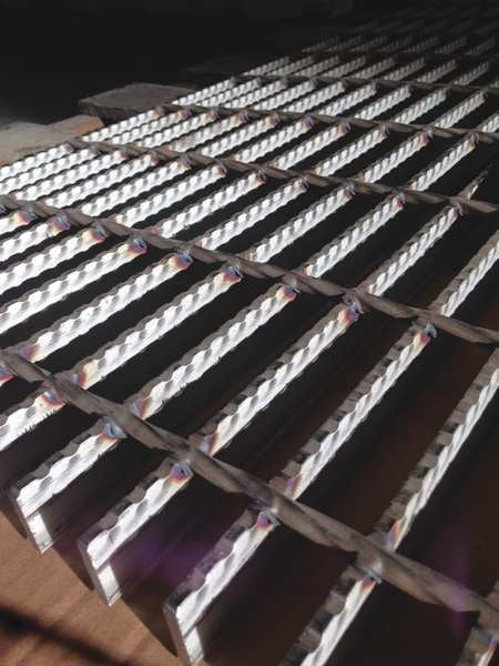 Bar Grating, Serrated, 36In. W, 1.25In. H