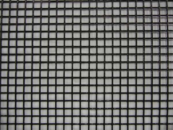 Wire Mesh, 4 ft W, 48 in L, 0.063 in Wire Dia, Black