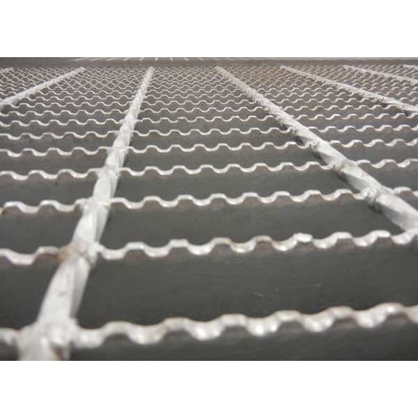 Bar Grating, Serrated, 24In. W, 1.25In. H