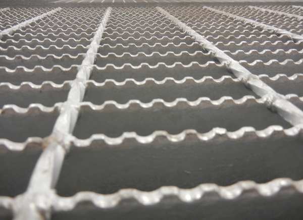 Bar Grating, Serrated, 36In. W, 1.25In. H