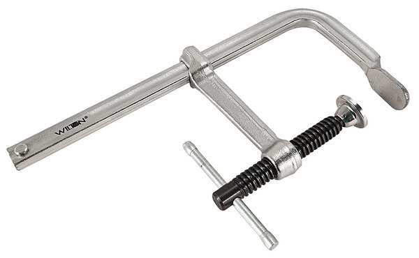 8 in F-Clamp Steel Handle and 4 3/4 in Throat Depth