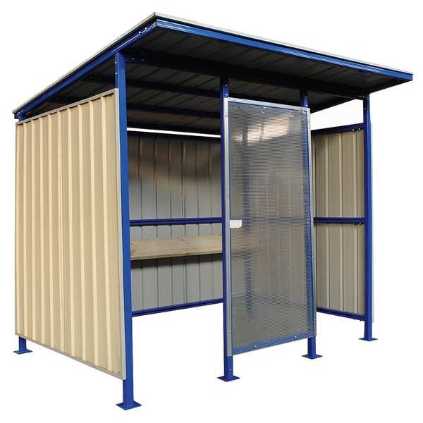Smokers Shelter, 91inHx100-3/8inWx96inD