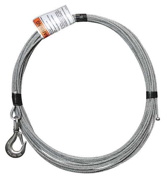 Cable, Galvanized Steel, 800 lb.