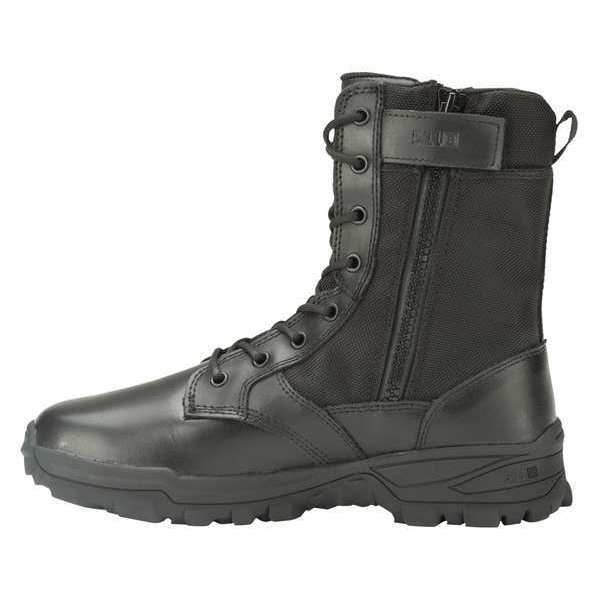 Boots, Black, 11R, Unisex, 8 in. H, PR