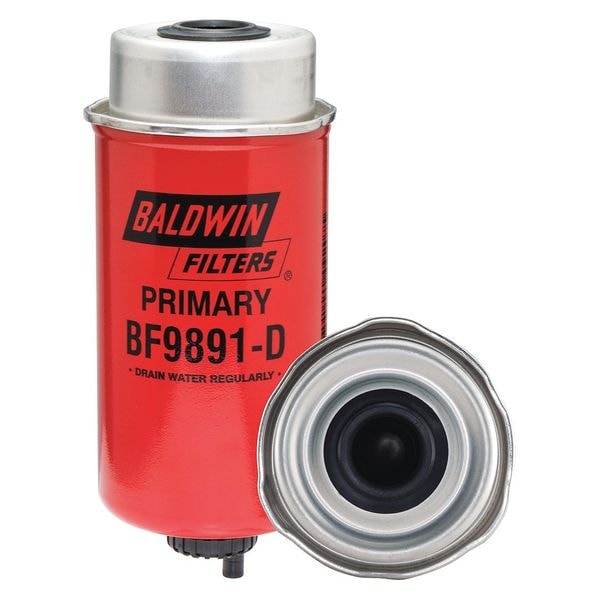 Fuel Filter, 7 11/16 in Length, 3 3/16 in Outside Dia