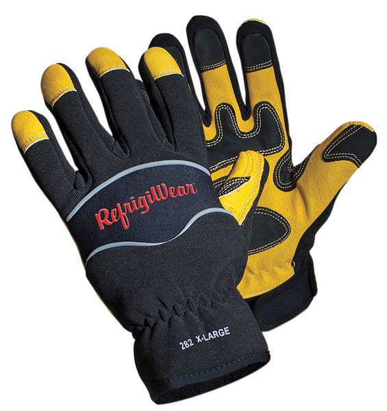 Cold Protection Gloves, Fiberfill/Foam/Tricot Lining, 2XL