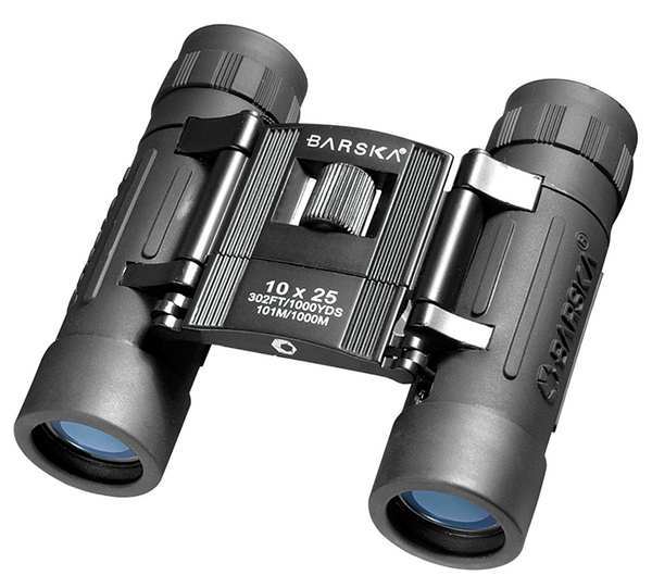 General Binocular, 10x Magnification, Roof Prism, 302 ft @ 1000 yd Field of View