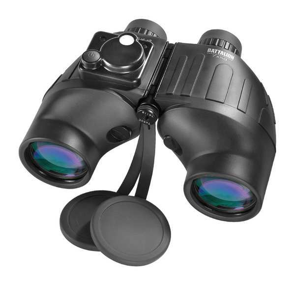 Military Binocular, 7x Magnification, Porro Prism, 132 ft @ 1000 yd Field of View