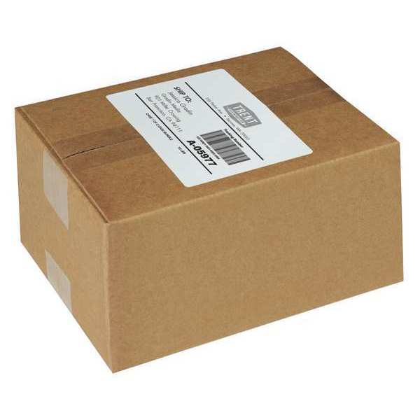 Printer Label, White, Labels/Roll: 1000