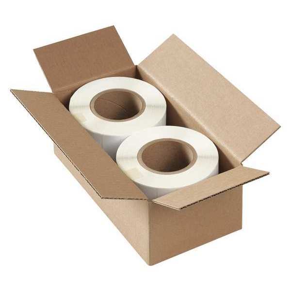 Printer Label, White, Labels/Roll: 3000