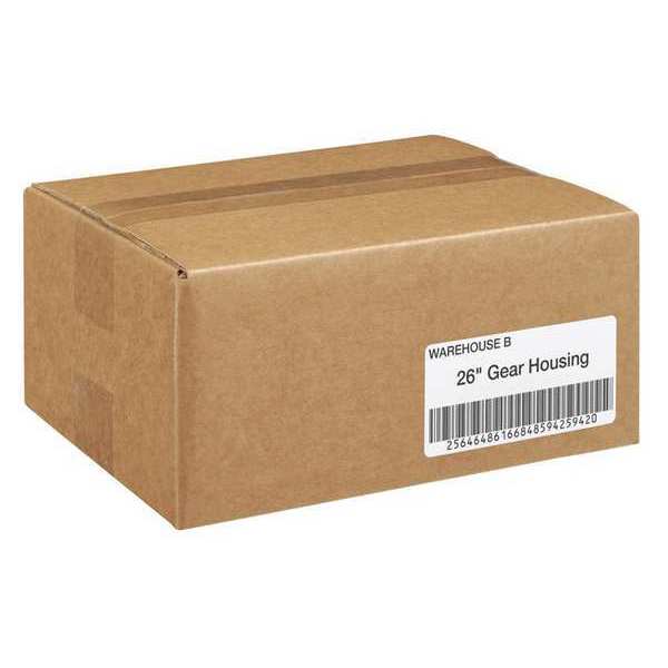 Printer Label, White, Labels/Roll: 1000