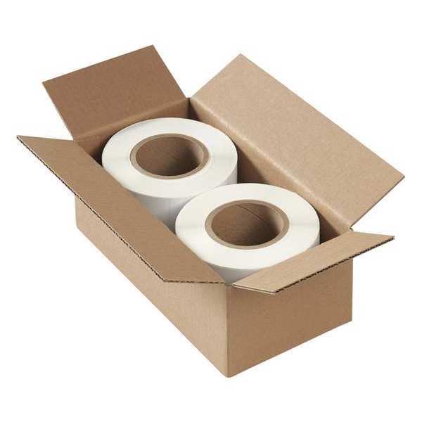 Printer Label, White, Labels/Roll: 1000