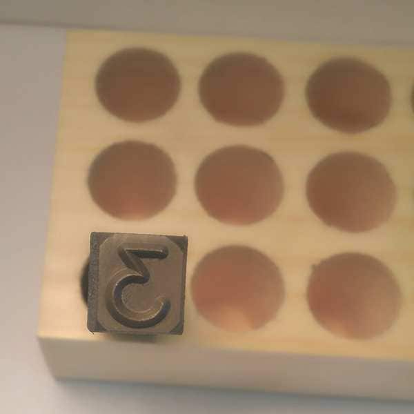 Hand Stamp, 2-3/8