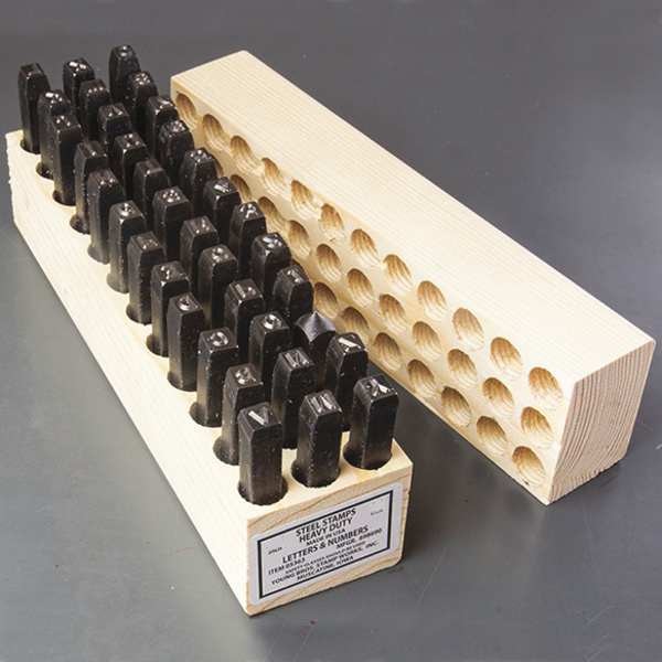 Steel Stamps Set, 2-1/2