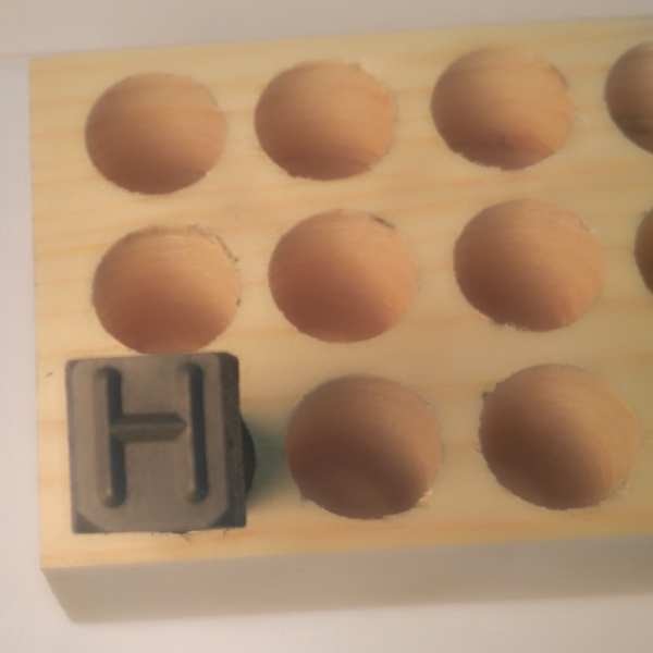 Hand Stamp, 2-3/8