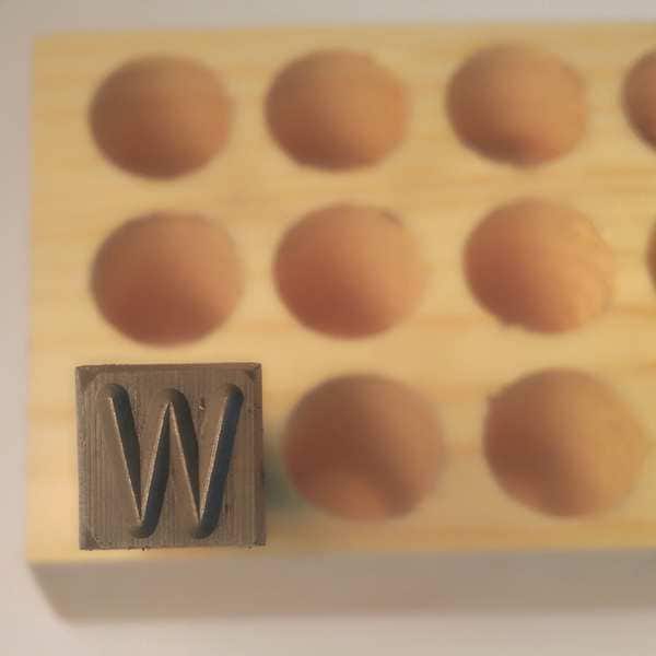 Hand Stamp, 2-5/8
