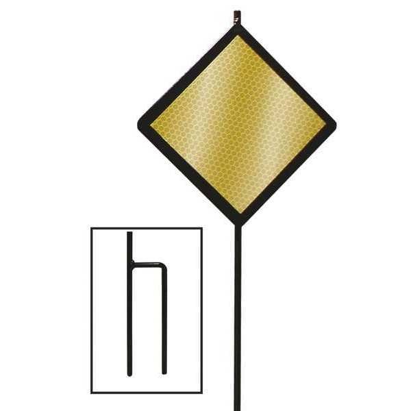 Reflective Driveway Marker, Amber, PK12