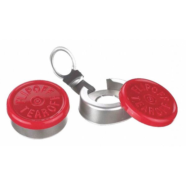 Flip Cap, Flip Cap, Red, PK1000